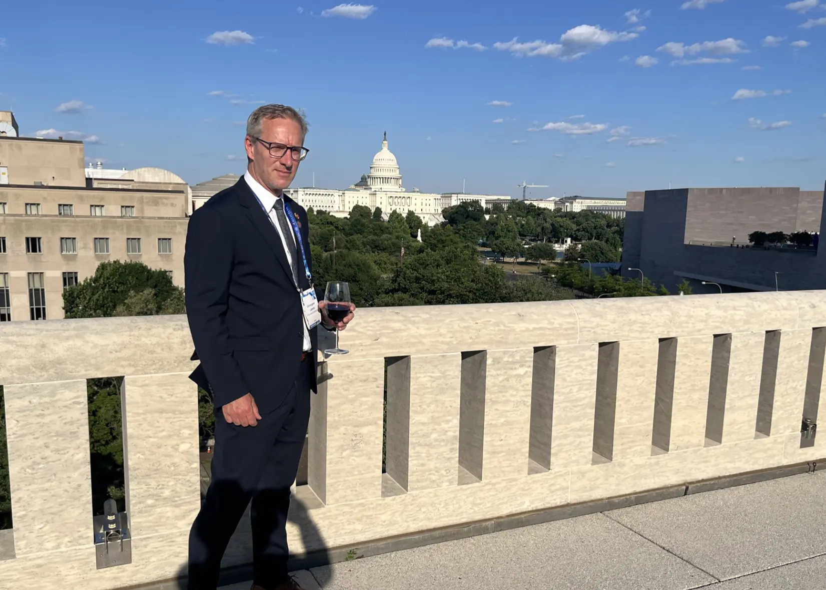 President Chris Lennon at the SelectUSA Investment Summit in Washington, DC