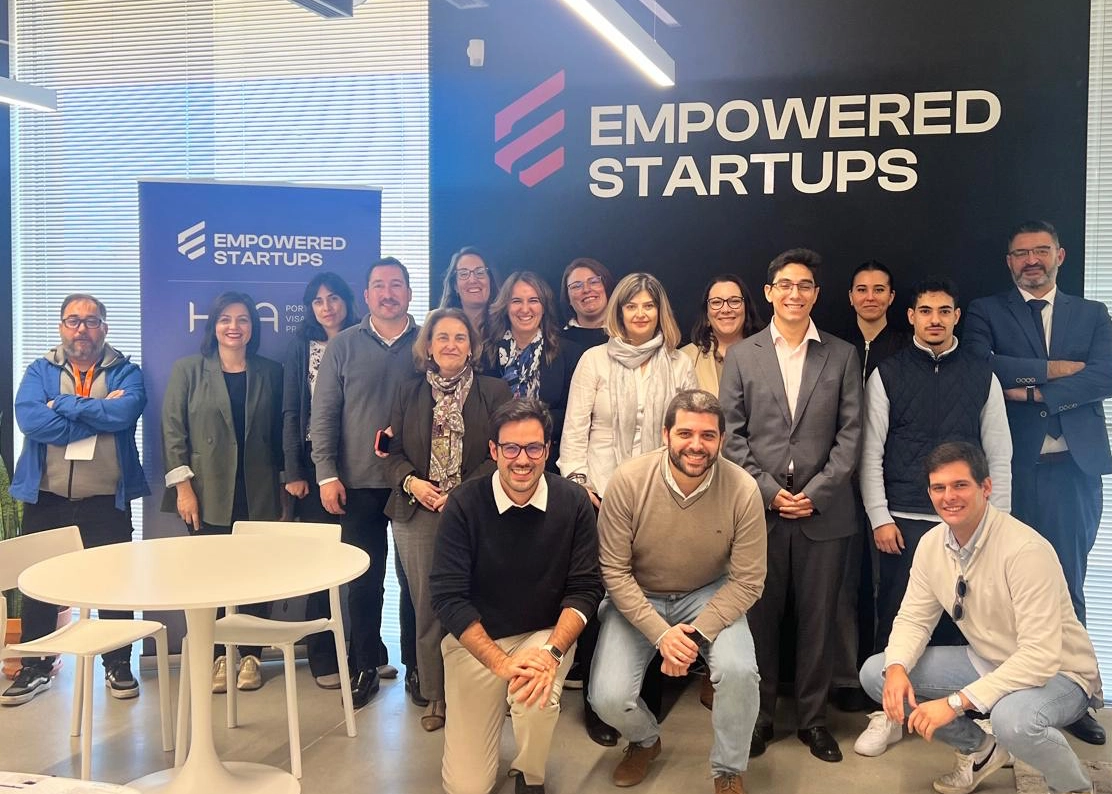 Spanish trade mission visiting Empowered Startups' office in Évora