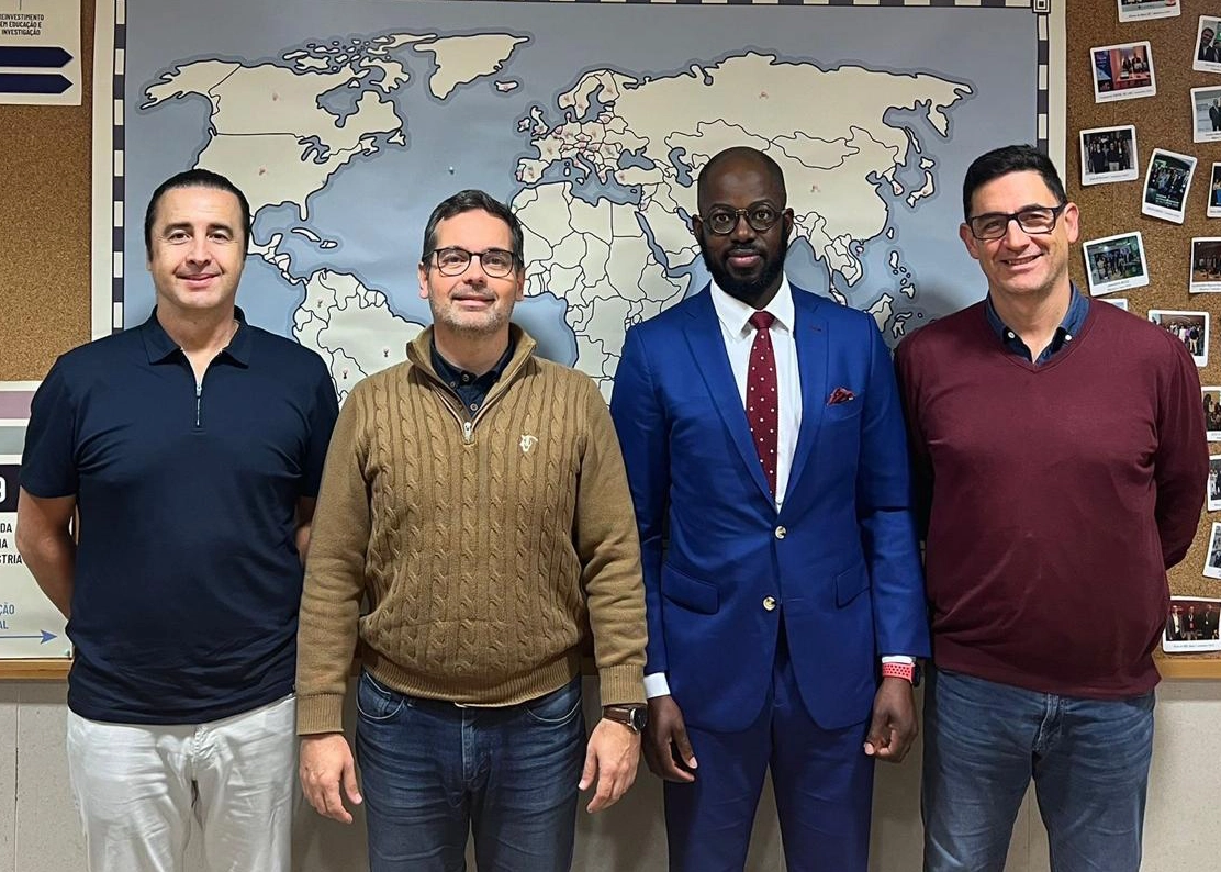 John Haghor, Nuno Mendonça, Dr Olutoyosi Ogunkua, and Paulo Martins