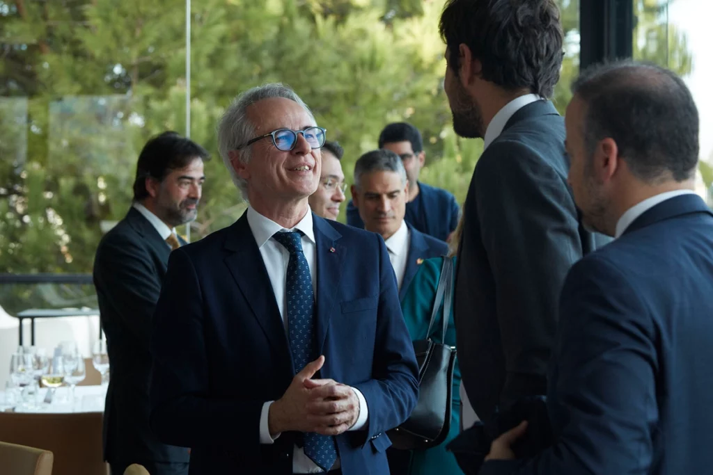 Francesco Berrettini at CPCC luncheon in Lisbon