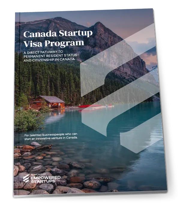 Canada Startup Visa Program Brochure