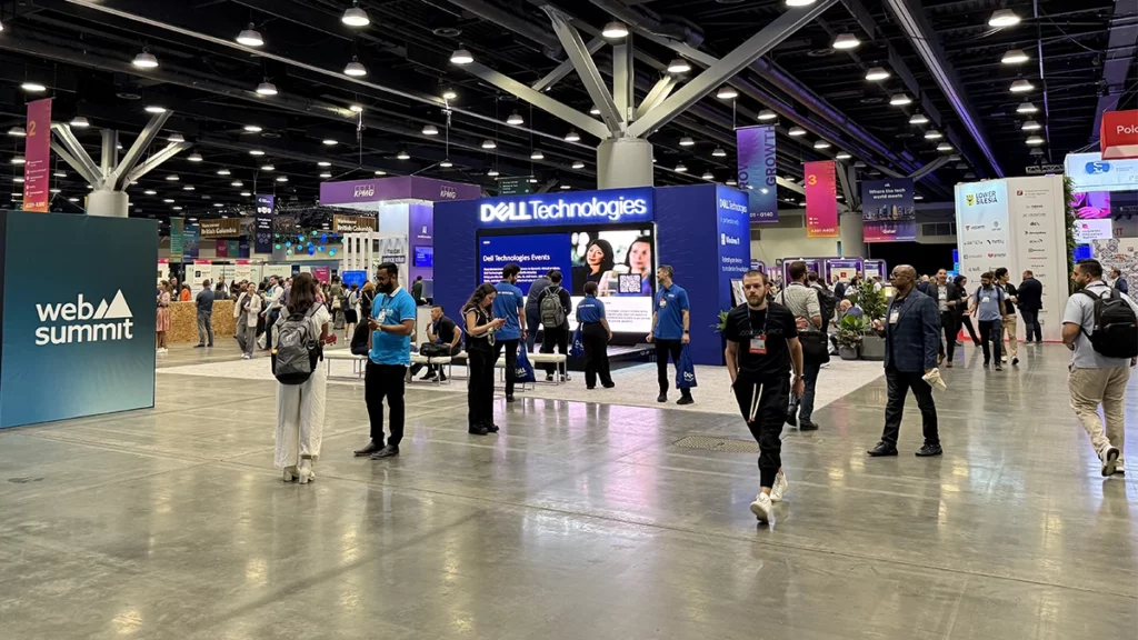 Exhibition Floor at Web Summit Vancouver