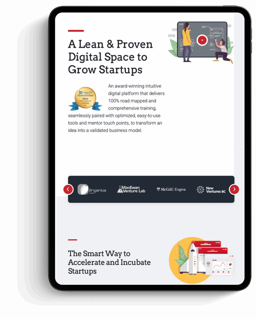 Empowered Startups Platform is for transforming ideas in businesses