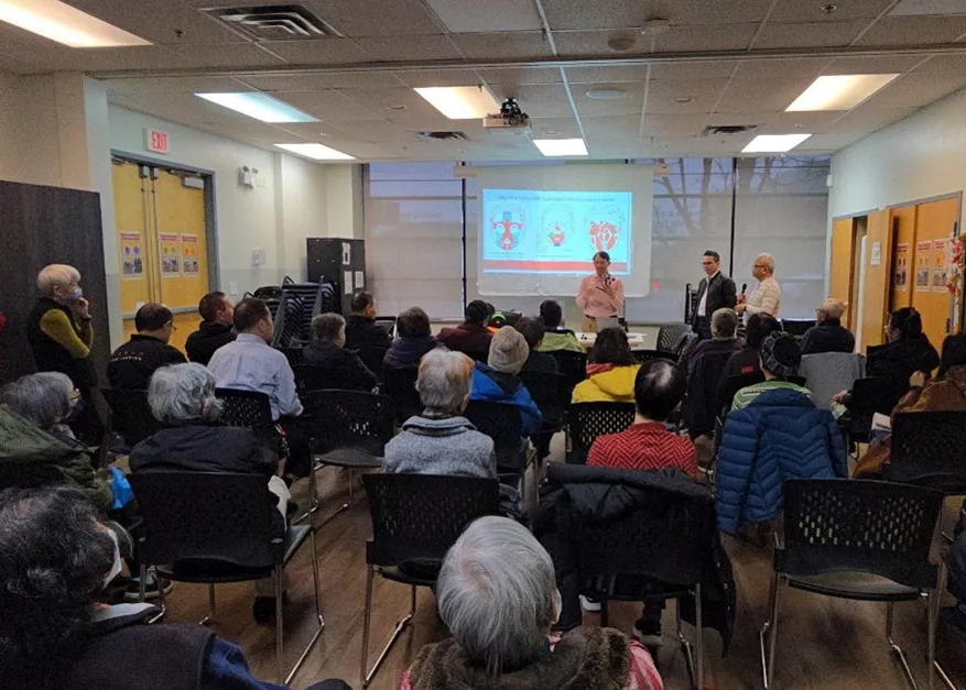 DienChan Treatment Demonstration Session at South Vancouver Neighbourhood House
