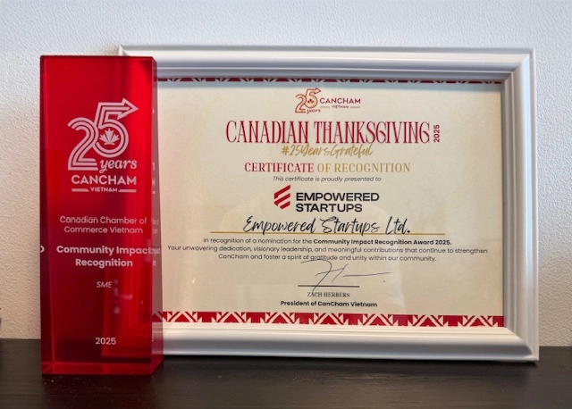 Canada Chamber of Commerce Certificate